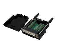 Uqezagpa DB25 Board Module Solderless Female Adapter 25Pin Port to Terminals Connector Transmission Module