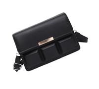 Uqezagpa Delicate Women's Square Crossbody Bag Stylish Shoulder Purse PU Handbag For Work Travel And Outdoor Professional Ladies Satchel