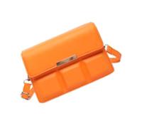 Uqezagpa Delicate Women's Square Crossbody Bag Stylish Shoulder Purse PU Handbag For Work Travel And Outdoor Professional Ladies Satchel
