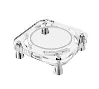 Uqezagpa Desktop Dustproof Stand For 2024 Clear Acrylic Holder Heat Disspation Cooling Mount PC Accessories Space Saving Computer Stand