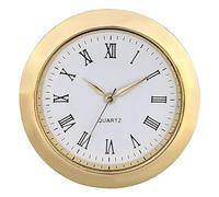 Uqezagpa Diameter 35-36mm Circular Inlaid Watch Head Crystal Handicraft Clock Gallbladder Watch Cores Clock Insert