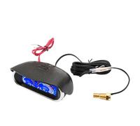 Uqezagpa Digital Display Combined Meter for Car Truck Voltages and Coolant Temperature in Highly Definition Auto Water Temp Sensors