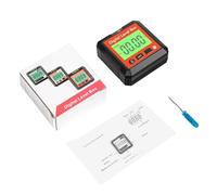 Uqezagpa Digital Electronic Tool and Angles Gauges with Magnetic Base Precisions Digital Tool Tool for Measuring & Setting