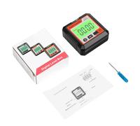 Uqezagpa Digital Electronic Tool and Angles Gauges with Magnetic Base Precisions Digital Tool Tool for Measuring & Setting