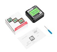 Uqezagpa Digital Electronic Tool and Angles Gauges with Magnetic Base Precisions Digital Tool Tool for Measuring & Setting