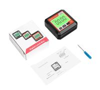 Uqezagpa Digital Electronic Tool and Angles Gauges with Magnetic Base Precisions Digital Tool Tool for Measuring & Setting