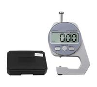 Uqezagpa Digital Thickness Meter 0-10mm Precisions Measuring Tool High Accuracy Digital Display Thickness Meter for Narrow