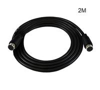 Uqezagpa Din 9-pin Male to 9-pin Male Input Cable for Video Game Sound Cards Equipment S-Video 1m