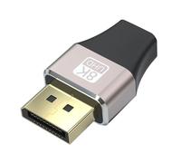 Uqezagpa DisplayPort Female/Male To DisplayPort Male/Female 8K Extension Converter 8K@60Hz 4K@144Hz 1.4 Transmission Bi Directional Extension