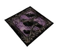 Uqezagpa Divination Tablecloth Card Mat Astrological Altars Cloth Pad Tarots Table Cover Cloth Board Gaming Pad Tarot Readings Tarots Card Table Cover