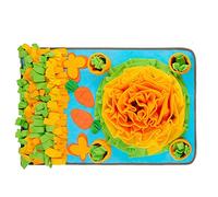 Uqezagpa Dog Foraging Feeding Pad Nosework Treats Sniffing Slow Feeder Training Mats For Small Large Dogs