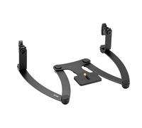 Uqezagpa Double Head Macro Flashing Light Stand for MF12-DK1 Photography with Freely 180 Degree Adjustment