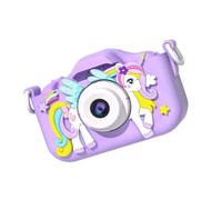 Uqezagpa Double Lens Kids Camera With 32GB Memory Card ABS Construction Perfect Christmas Birthday Boys And Girls Digital Camera For Boys And Girls