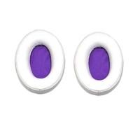 Uqezagpa Earpads Soft Protein Leather/Lambskin Ear Cushions for Silver II Extended Use in Gaming and Music Comfort Memory Foam Earpads