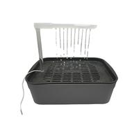 Uqezagpa Electric Bird Bath Tub USB Power Parrots Shower Basin for Home Bird Feathered Caring Supply with Easy Control Water