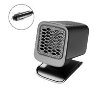 Uqezagpa Electric Car Heater Air Coolers Fan 12V/24V Demister Defroster Heating Fan 120W Dryer Windshield Defogging Windshield Defroster