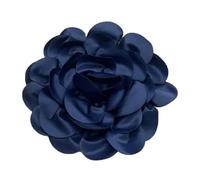 Uqezagpa Elegant 24cm Handmade Lapel Pin Beautiful Satins Flower Lapel Pin Delicate Brooch Jewelry for Work