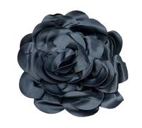 Uqezagpa Elegant 24cm Handmade Lapel Pin Beautiful Satins Flower Lapel Pin Delicate Brooch Jewelry for Work