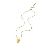Uqezagpa Elegant Chain Necklaces Stylish Neck Jewelry Pendant Necklace Stainless Steel Simple Neckchain for Various