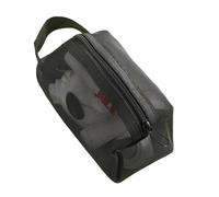 Uqezagpa Elegant Clear Nylon Meshes Coin Purse Small Zippered Bag for Keys and Earphones with Large Capacity Organizers