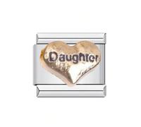 Uqezagpa Elegant Heart Letter Components In Stainless Steel Jewelry Accessories Suitable For Various Fashion Styles Sturdy Rusts Resistant