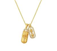 Uqezagpa Elegant Neck Jewelry Luck Charm Pendant Necklace Party Necklace Modern Chain Suitable For Various Occasion Chinese Traditional Pendant