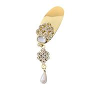 Uqezagpa Elegant Short Tassels Hair Clip Exquisite Vintage Hairpiece Sparkling Rhinestones Hair Ornament Suitable for Women