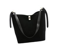 Uqezagpa Elegant Women's Bucket Purse PU Leather Shoulder Bag With Adjustable Strap Crossbody Purse For Work And Casual Travel Trendy College Bag