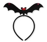 Uqezagpa Enchanting Green Eyed Bat Headband Adult Headwear Headpieces Hairband For Halloween Celebrations And Themed Event Novelty Bat Eyeglasses