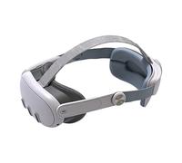 Uqezagpa Ergonomic Headband with Single Hand and Reinforced for Extended Wear Seamless Headband