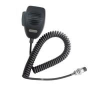 Uqezagpa Ergonomic Shoulder Clip Handheld Speakers Microphone With Antislip Design For Industrial Communication Systems Flexible PTT Button Communication Microphone