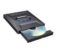 Uqezagpa External USB3.0 Type C DVDs Player ROM Disk Drives Portable DVDs Burners For Laptop Desktop PC Win11/10/8/7 Type C Optical Drive