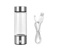 Uqezagpa Fashion 420ml Water Cup Electric Hydrogens Rich Water Generator Bottle Glass For Various Environment Hydrogen Rich Glasses