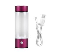 Uqezagpa Fashion 420ml Water Cup Electric Hydrogens Rich Water Generator Bottle Glass For Various Environment Hydrogen Rich Glasses