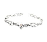 Uqezagpa Fashion Elven King Crowns With Stylish Diamonds Adjustable Size Elegant Designs For Parties And Weddings Decoration Elegant Styles Headgears