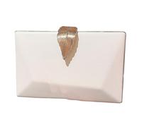 Uqezagpa Fashionable Box Shoulder Bag PU Evening Purse Chain Casual Handbag For The Contemporary Woman's Wardrobe Shopping Bag