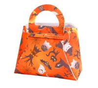 Uqezagpa Fashionable Candy Handbag Felt Pumpkin Carry Bag Storage Case For Halloween Festivities And Child Friendly Fun Bag