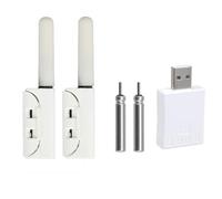 Uqezagpa Fishing Rod Tip Glow Stick with Charging Device LED Light Clip on Night Light Large Outdoor Night Tool