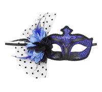 Uqezagpa Flower Masquerade Feathered Halloween Party Eye For Women Halloween Party Masquerade Costume Accessories Lightweight Breathable