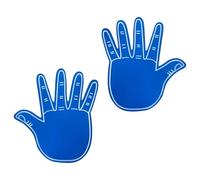 Uqezagpa Foam Cheering Gloves Props for Stadium Games and Group Celebrations Big Foam Hands for Sports Event