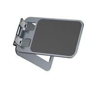 Uqezagpa Foldable Aluminum Phone Stand with 210 Degrees Adjustable Rack for Switching Between Landscape & Portrait Mode on Desk Tablet Stand