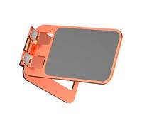 Uqezagpa Foldable Aluminum Phone Stand with 210 Degrees Adjustable Rack for Switching Between Landscape & Portrait Mode on Desk Tablet Stand