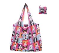 Uqezagpa Foldable Shopping Bag Trendy & Functional Bag Easy To Carry Grocery With Large Capacity Versatile Handy Reusable Shopping