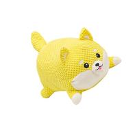 Uqezagpa For Small to Average Dogs Fleece Squeaky Toy Offering Chew Resistant Design Teeth Cleaning Function and Participatory Bonding Safe Dog Chew Toy Permanent