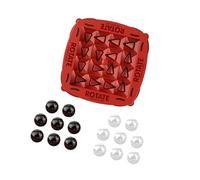 Uqezagpa Four Leg Rotating Chess Desktop Game Kids Thinking Training Board Toy Track Logics Chess Birthday Gift Board for Fun Family Toy