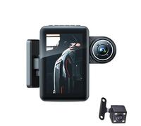 Uqezagpa Full Clear1080P Dashcam 4" Screen Car Camera DashCam with Night Sights, Wide Angles Lens Front Indoor