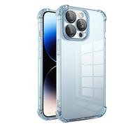 Uqezagpa Full Coverage Housing Clear Case For Phone 14 Phone Cover Shockproof Protective Bumper Skin Flexible Cover Case