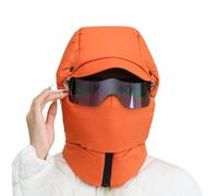 Uqezagpa Full Coverage Thermals Integrated Windproofed Goggles for Cold Protecting During Skiing Hiking Biking Windproofed Hiking