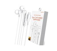 Uqezagpa Gaming Corded Headphones with Clear Sound and Three Button Control for Immersive Play Communication Half in Ear Earphones