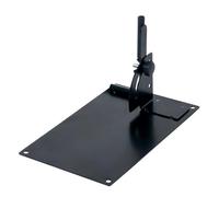 Uqezagpa Golfs Alignment Stick Holder Swing Practice Plate Plane Trainer Trainings Aid for Alignment and Techniques Metal Golfs Trainings Base